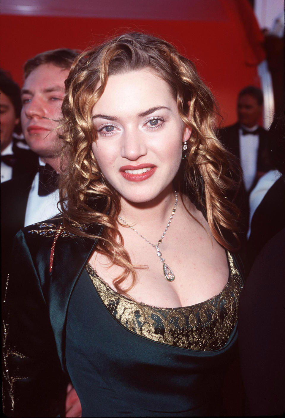 closeup of kate in the 90s