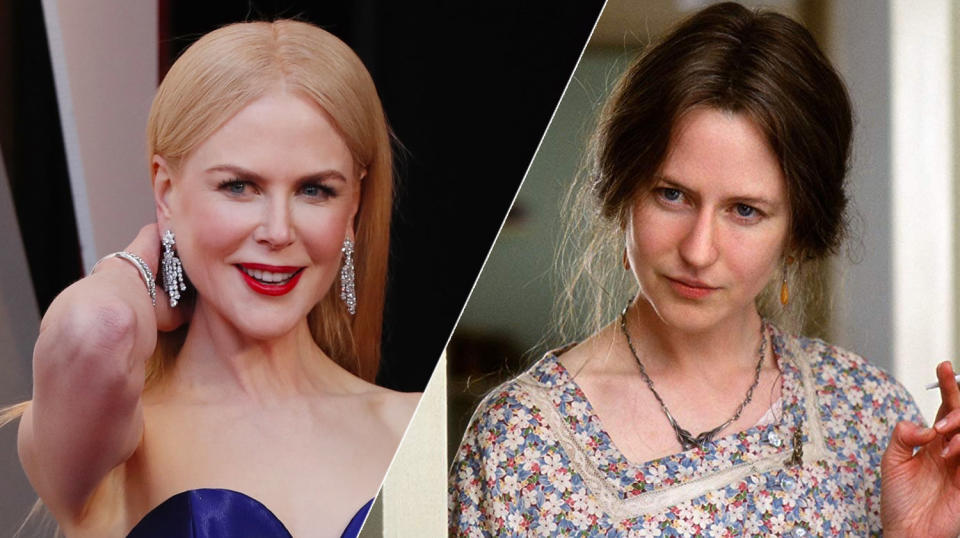 Nicole Kidman went unrecognisable as Virginia Woolf.