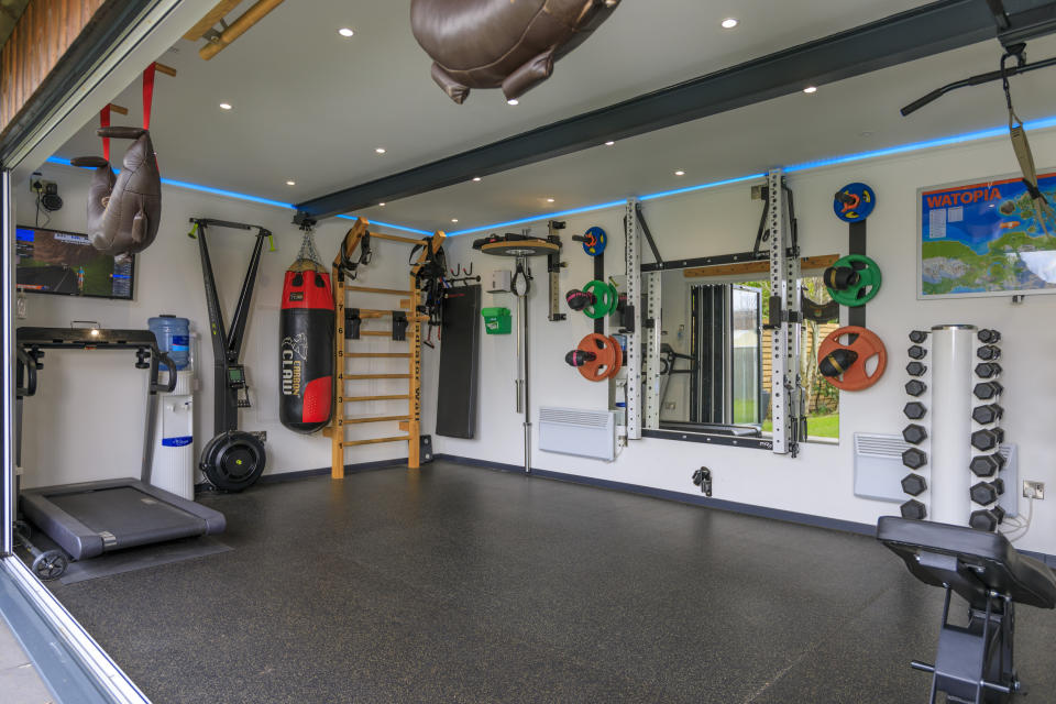 Andy Keegan's training space