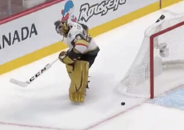 Marc-Andre Fleury's misplay behind net gives Canadiens life vs. Golden  Knights in Game 3