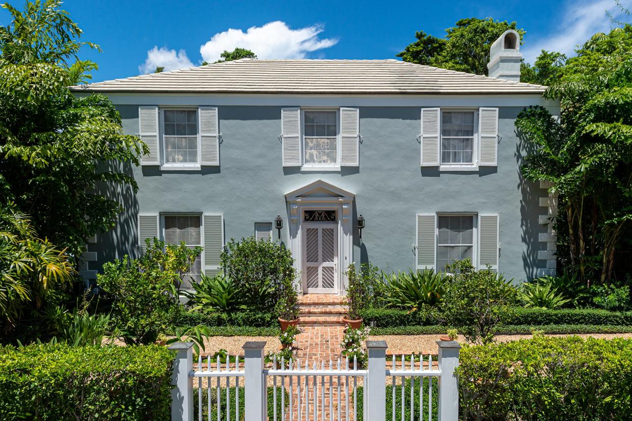 Bob Vila of television’s “This Old House” fame and his wife, Diana Barrett, have paid a recorded $12.5 million for this landmarked house at 345 Pendleton Lane in Midtown Palm Beach.