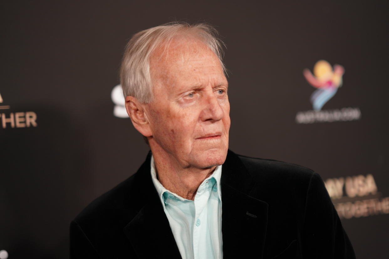 Paul Hogan arrives at the G'Day USA Standing Together event at the Beverly Wilshire in Beverly Hills, California on January 25, 2019. Credit: Tony Forte/MediaPunch /IPX