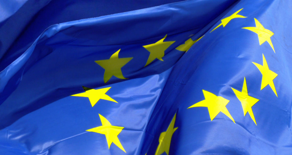 Flag of the European Union. Collection