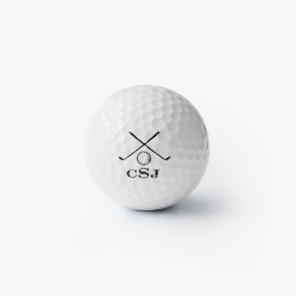 Mark and Graham personalized golf ball set refill, set of 12