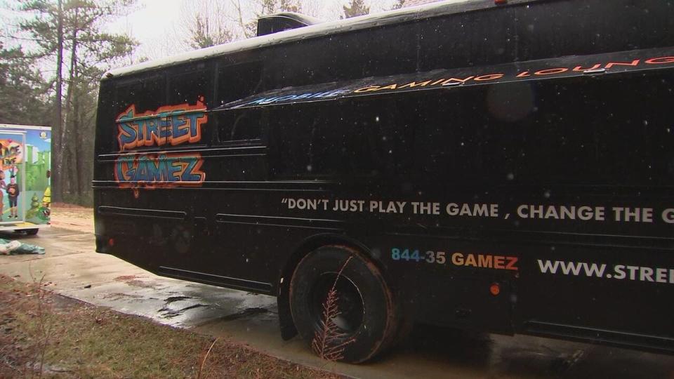 Stephon Sanders, of York County, is a young entrepreneur who owns Street Gamez, a mobile gaming bus.