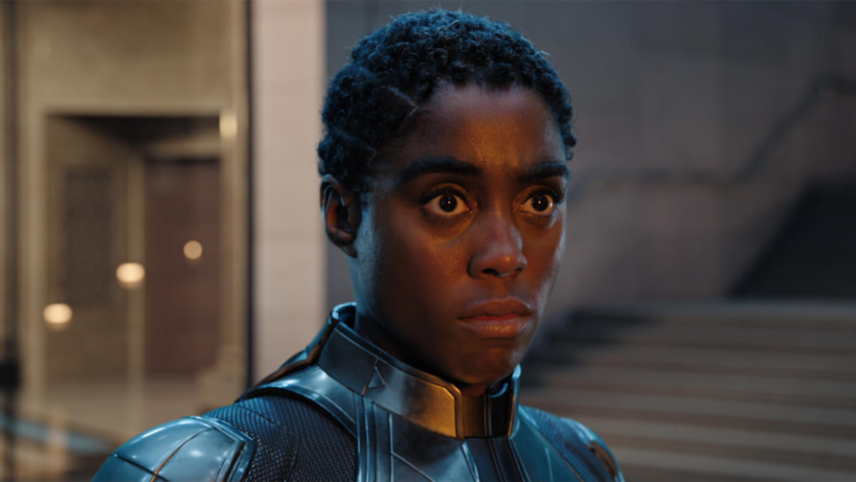  Lashana Lynch as Captain Marvel in Doctor Strange In the Multiverse Of Madness. 