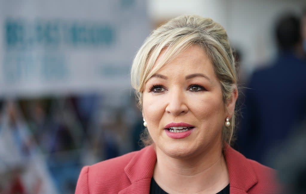 Michelle O’Neill could become first minister (PA) (PA Wire)