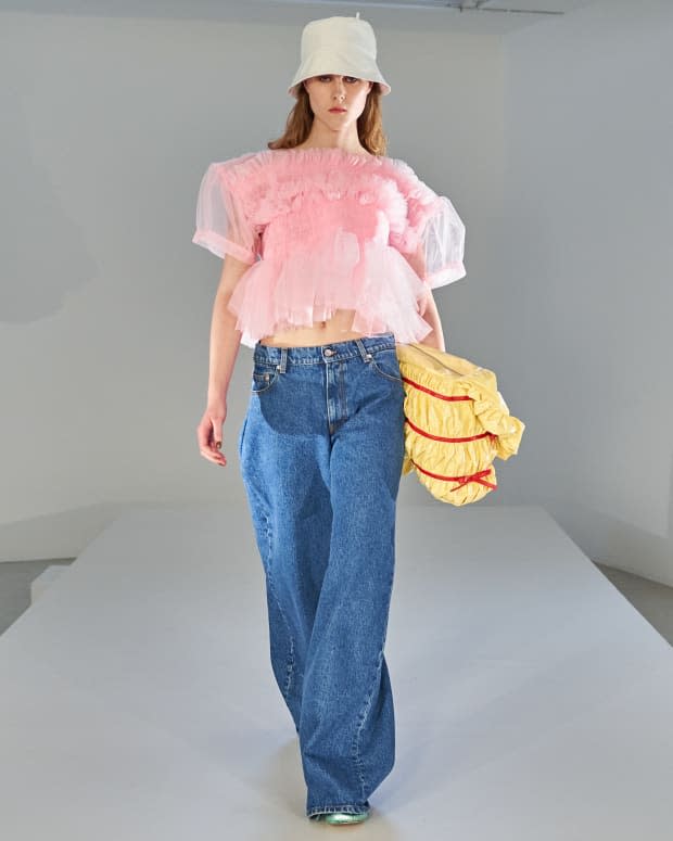 <p>A look from the Molly Goddard Spring 2022 collection. </p><p>Photo: Courtesy of Molly Goddard</p>