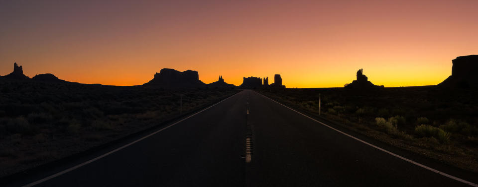 Third Place<br />"Sunrise in Monument Valley"<br />Oljato-Monument Valley, Utah<br />Shot on iPhone 7 Plus