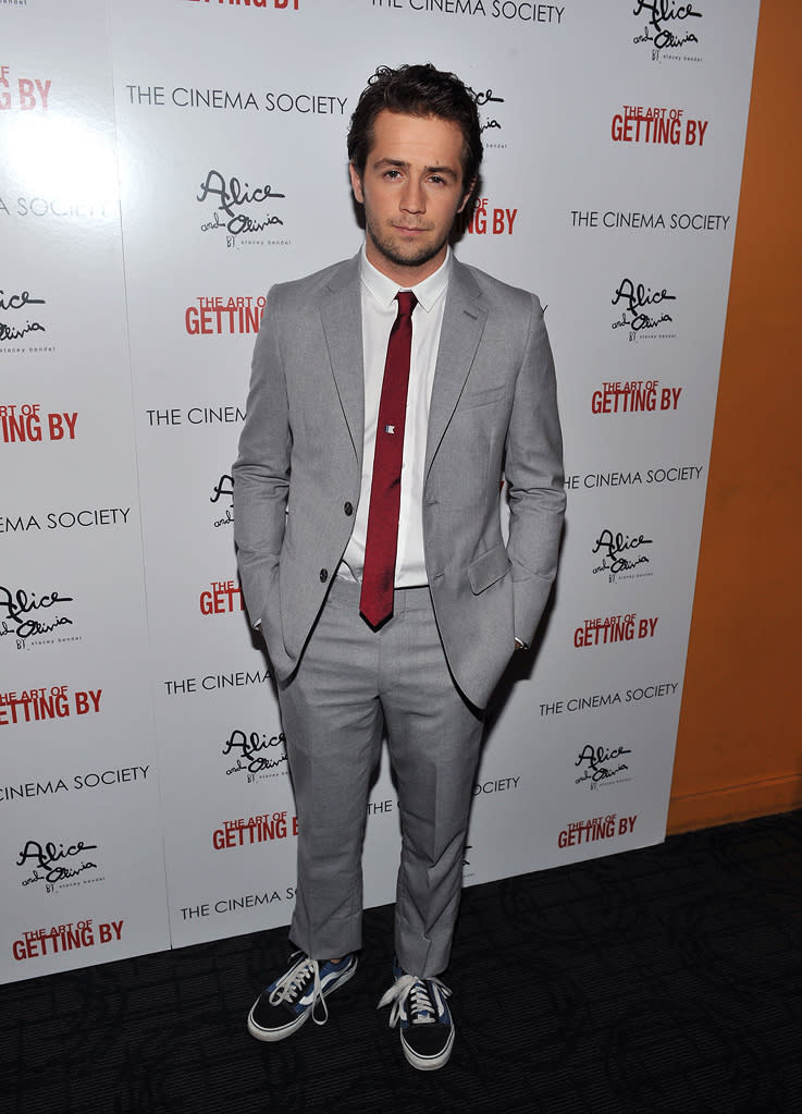 The Art of Getting By NYC Premiere 2011 Michael Angarano
