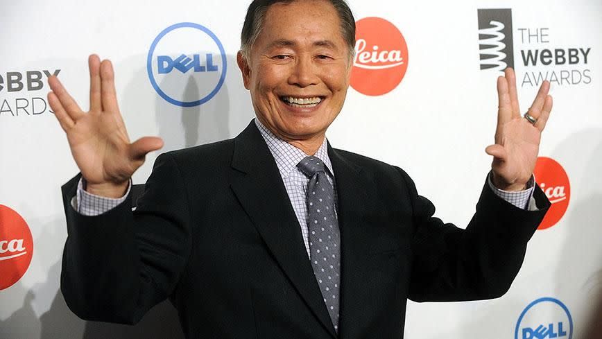 The original Mr. Sulu, George Takei. Source: Getty