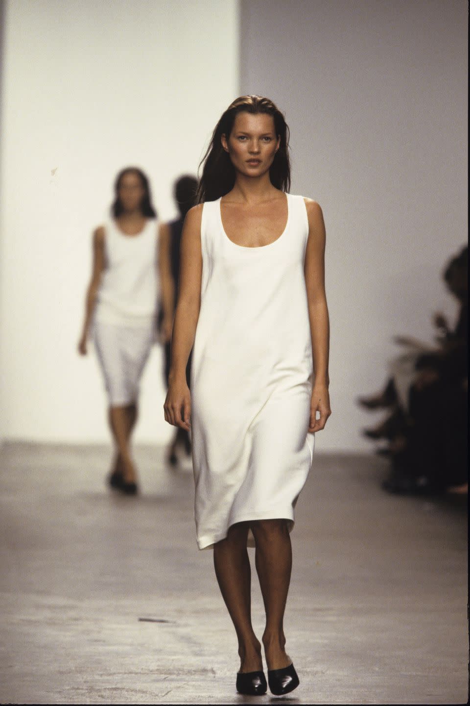 The Calvin Klein slip dress