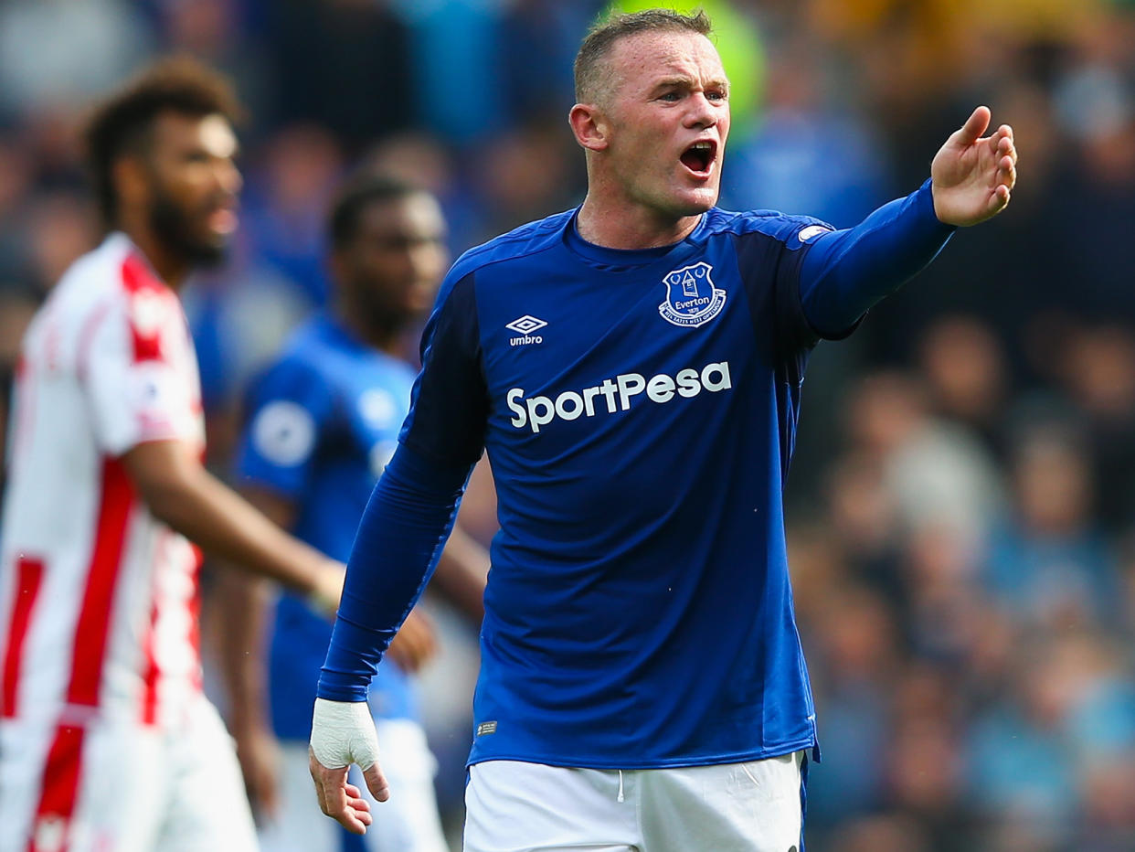 Everton are last season's highest-ranked finishers who have a betting company as their main kit sponsor: Getty