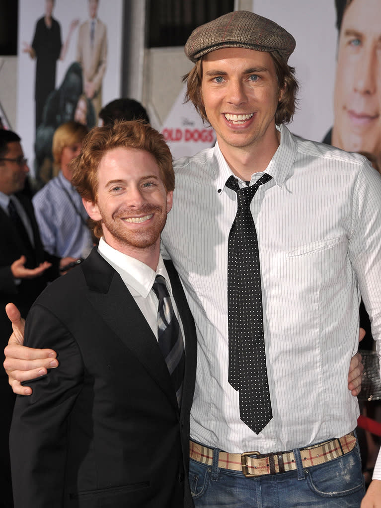 Old Dogs LA premiere 2009 Seth Green Dax Shepard