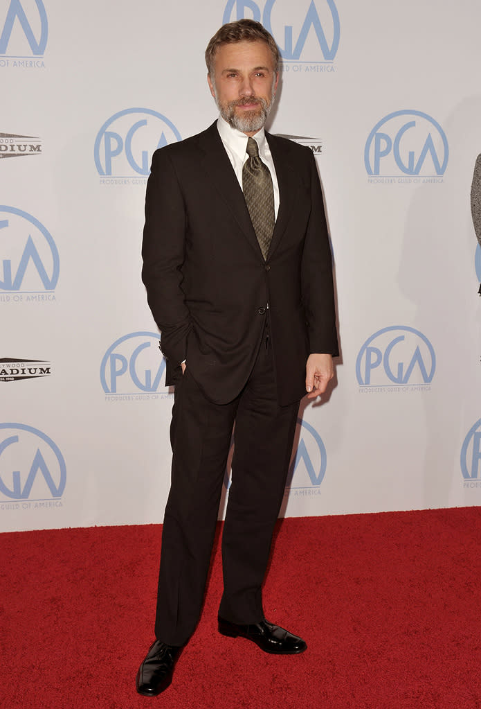 21st Annual Producers Guild Awards 2010 Christoph Waltz