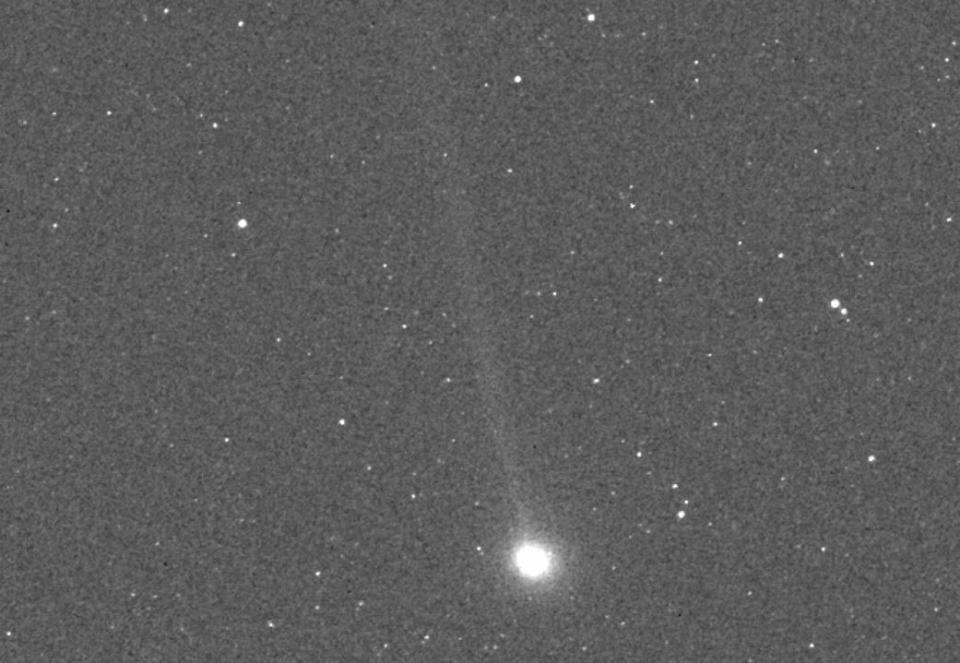 NASA's MESSENGER spacecraft imaged comet Encke during its closest approach of the planet Mercury on November 17, 2013.