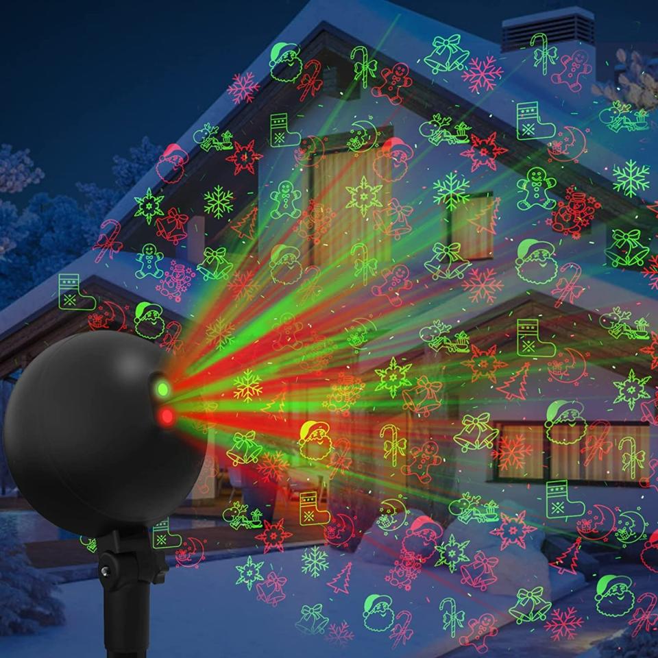 12. Auxiwa Christmas Lights Projector , christmas light projector 