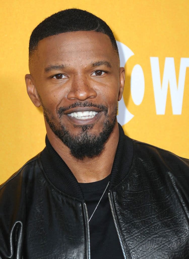 Closeup of Jamie Foxx