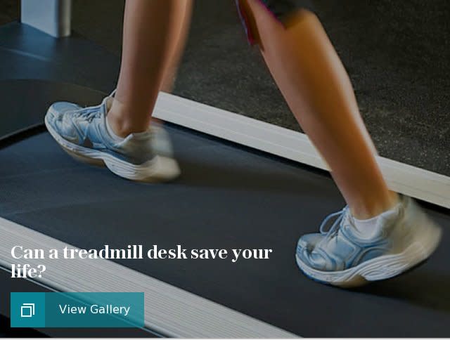 Can a treadmill desk save your life?