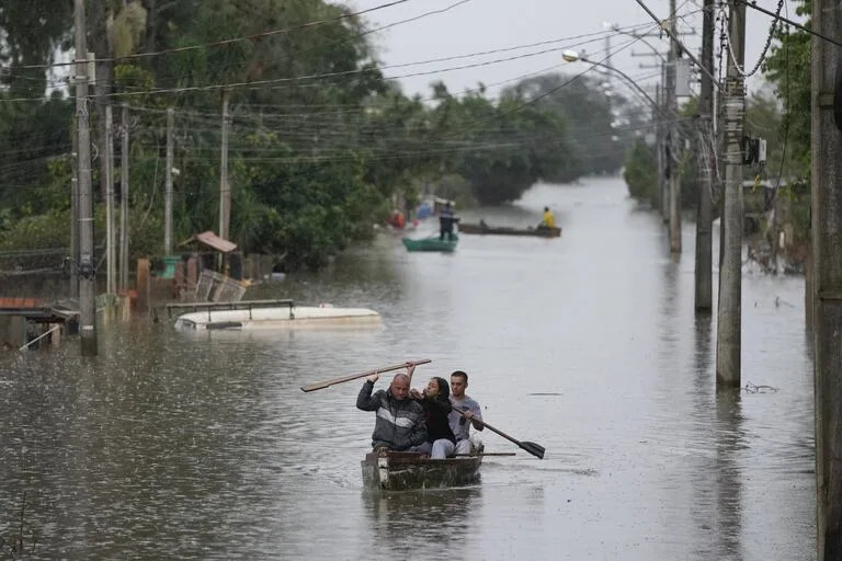 Las inundaciones en Rio Grande do Sul