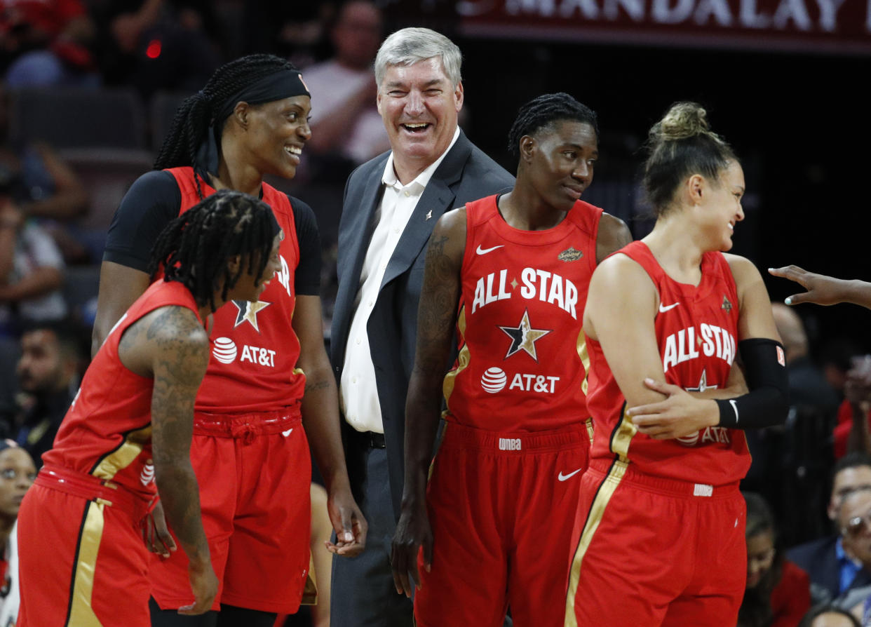 The WNBA didn't let its players fly first class to the All-Star Game, even after Las Vegas Aces coach and president Bill Laimbeer set aside extra money for them to do so.