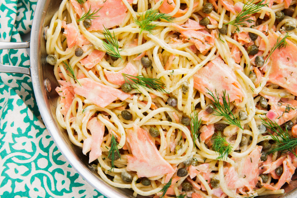 Smoked Salmon Pasta