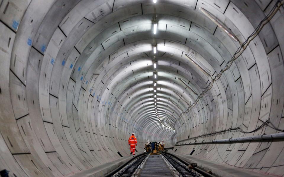 The first Crossrail, now called the Elizabeth Line, is set to open next year - Bloomberg News