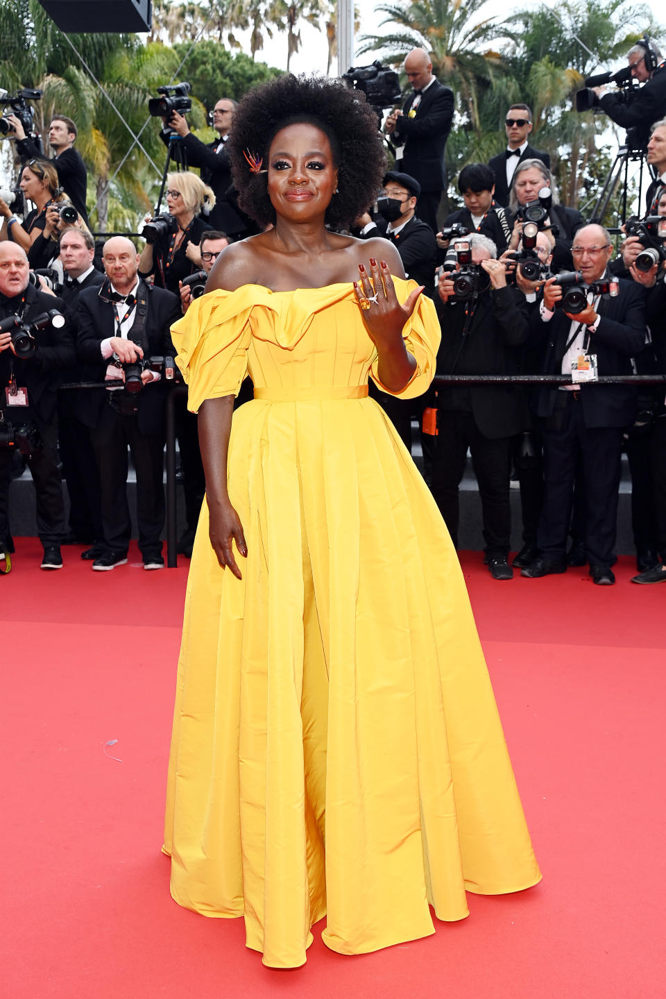 Top Gun Cannes Film Festival premiere red carpet Viola Davis
