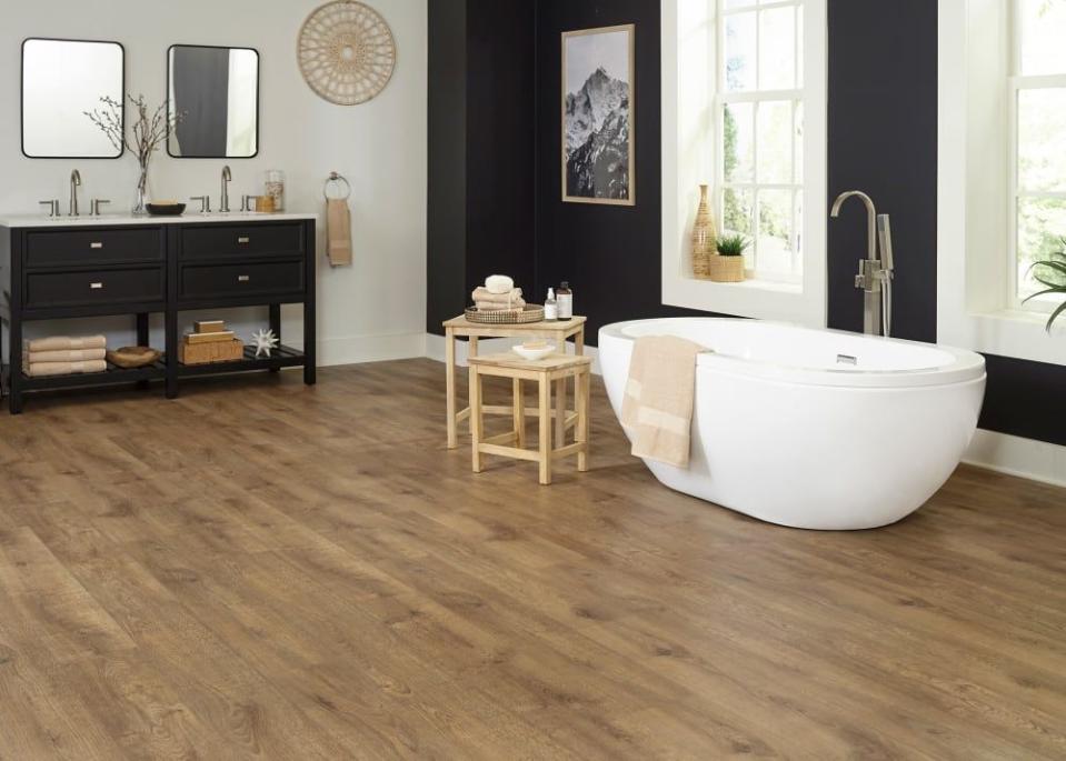 5) Autumn Cider Oak Waterproof Laminate Flooring