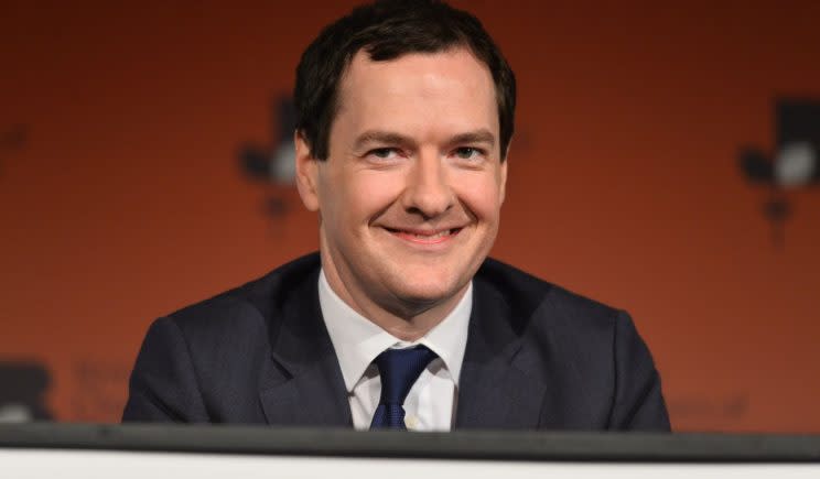 Not giving up the (other) day job: George Osborne (REX/Shutterstock) 