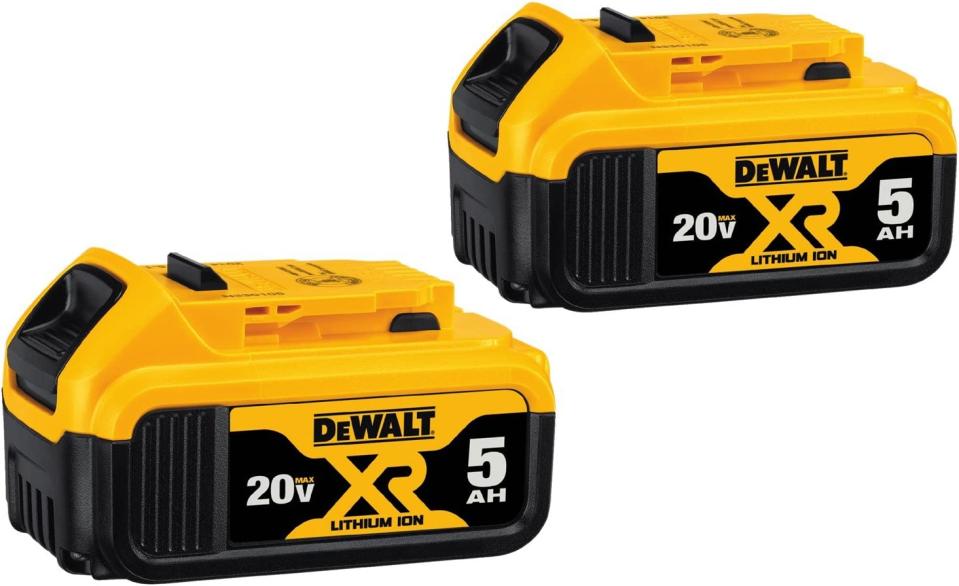 two amazon DEWALT 20V Max XR 20V Batteries