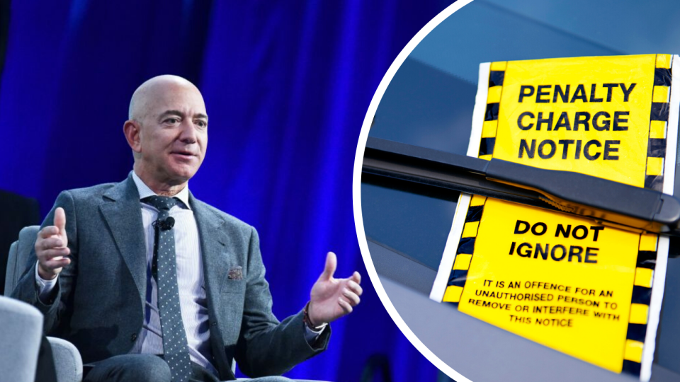 Jeff Bezos received almost $25,000 in parking tickets while renovating his Washington D.C mansion. Source: Getty