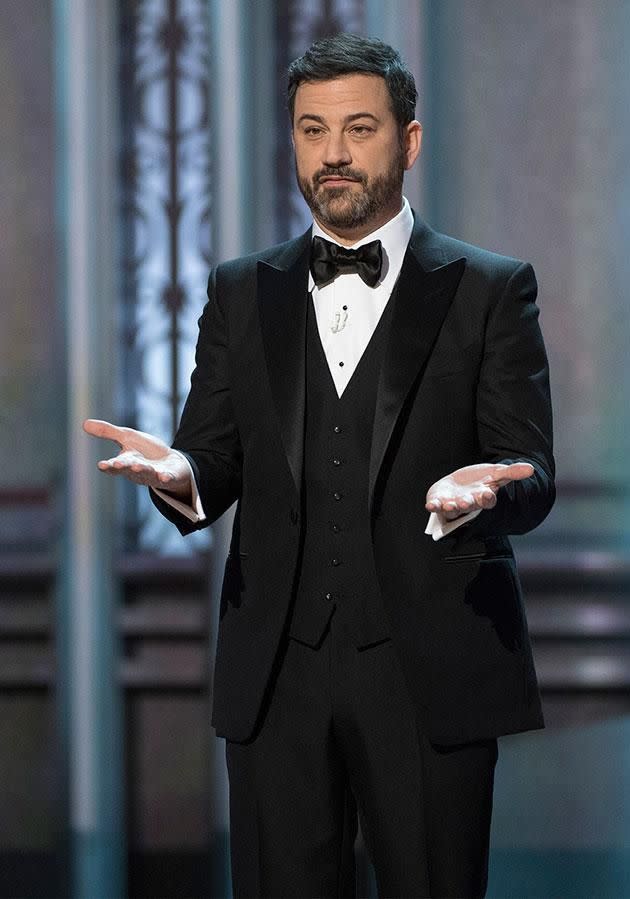 Jimmy Kimmel won't hold back at the 2018 Oscars. Source: Getty