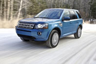 <b>Worst Five-Passenger SUV - <a href="http://autos.yahoo.com/land-rover/lr2/2013/" data-ylk="slk:2013 Land Rover LR2;elm:context_link;itc:0;sec:content-canvas" class="link ">2013 Land Rover LR2</a></b>: In Great Britain, the Land Rover LR2 is considered an alternative to compact crossovers like the <a href="http://autos.yahoo.com/honda/cr-v/" data-ylk="slk:Honda CR-V;elm:context_link;itc:0;sec:content-canvas" class="link ">Honda CR-V</a> and <a href="http://autos.yahoo.com/toyota/rav4/" data-ylk="slk:Toyota RAV4;elm:context_link;itc:0;sec:content-canvas" class="link ">Toyota RAV4</a>. With its frugal diesel engine, a lower relative price and genuine off-road capability, it's a decent choice if you need a vehicle that can just as easily drive through a muddy pasture as it can cruise the grocery store parking lot. Plus, it's British, so why not fly the flag?<br><br>In the United States, the Land Rover LR2 is considered an alternative to compact luxury crossovers like the <a href="http://autos.yahoo.com/audi/q5/" data-ylk="slk:Audi Q5;elm:context_link;itc:0;sec:content-canvas" class="link ">Audi Q5</a> and <a href="http://autos.yahoo.com/bmw/x3/" data-ylk="slk:BMW X3;elm:context_link;itc:0;sec:content-canvas" class="link ">BMW X3</a>. It may still have more off-road capability, but no amount of leather trim and fancy features can hide the fact that the LR2 is unsuccessfully trying to ford some very deep metaphorical water. Its new turbocharged four-cylinder engine is slow and inefficient for the segment, the cabin is comparatively stark in design, the cargo area is cramped, and unlike Land Rover's mechanically related Range Rover Evoque, nothing about the styling says luxury vehicle. Plus, we're American and there's this thing called a Jeep.