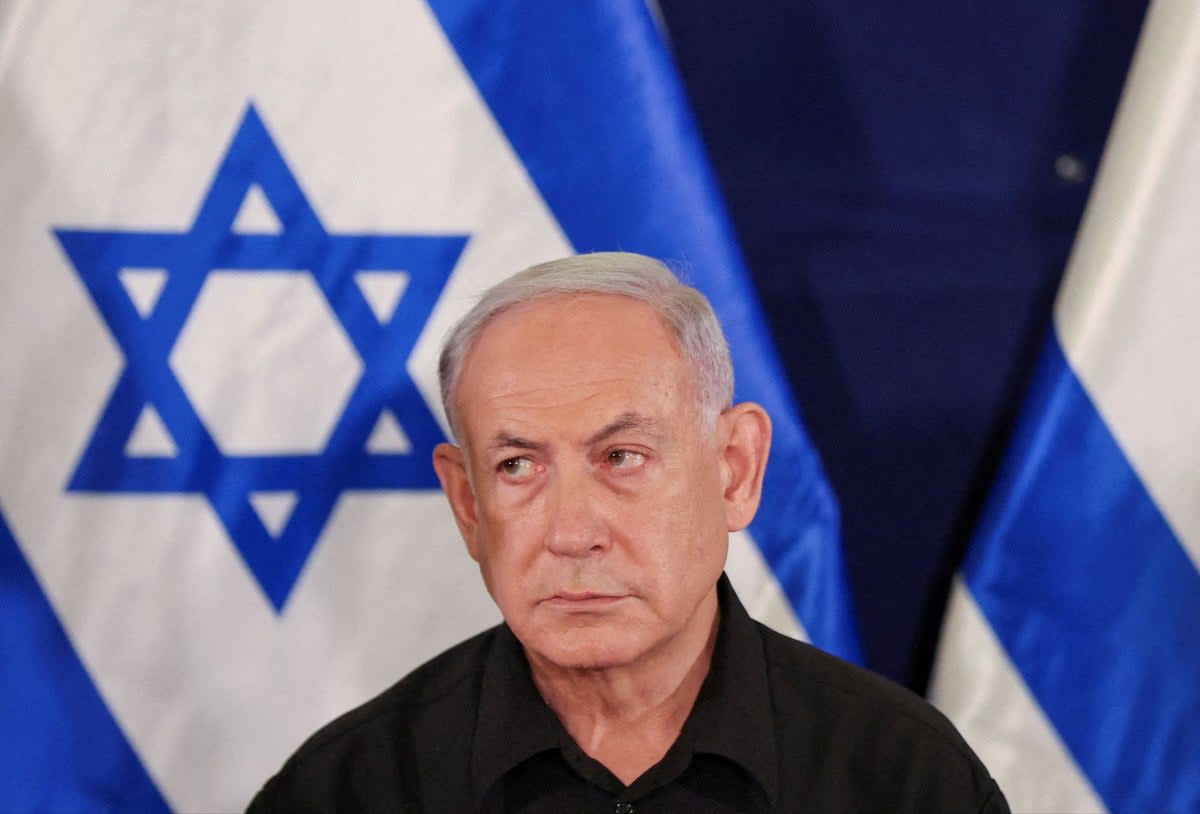Israeli Prime Minister Benjamin Netanyahu (via REUTERS)