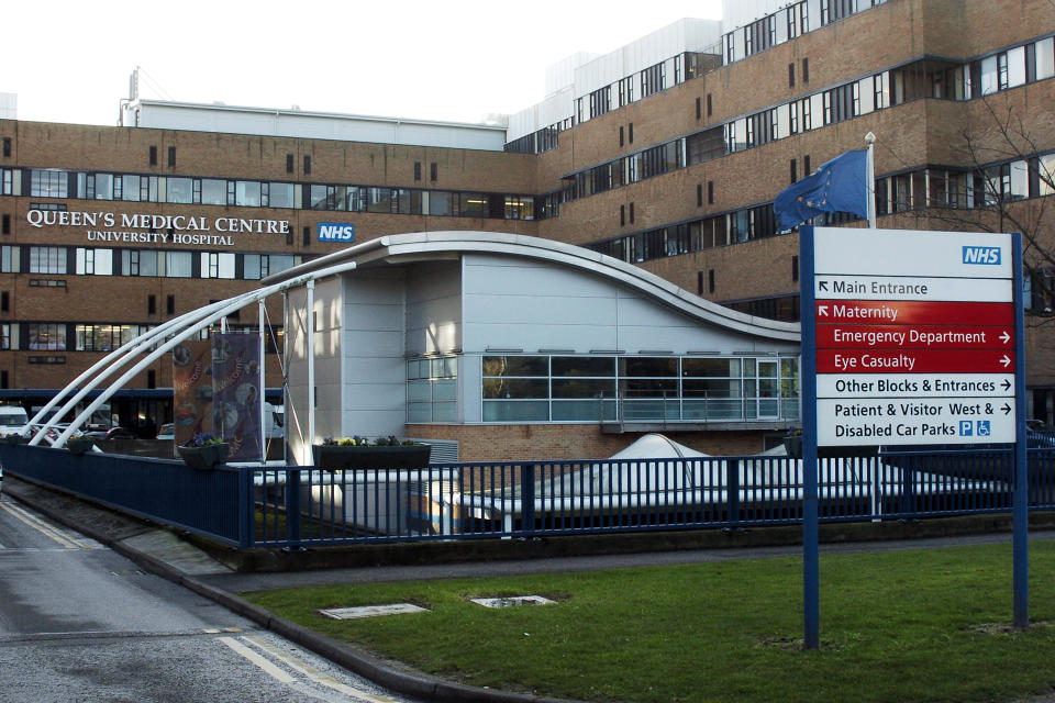 Queen's Medical Centre, Nottingham   (Photo by Emma Coles - PA Images/PA Images via Getty Images)