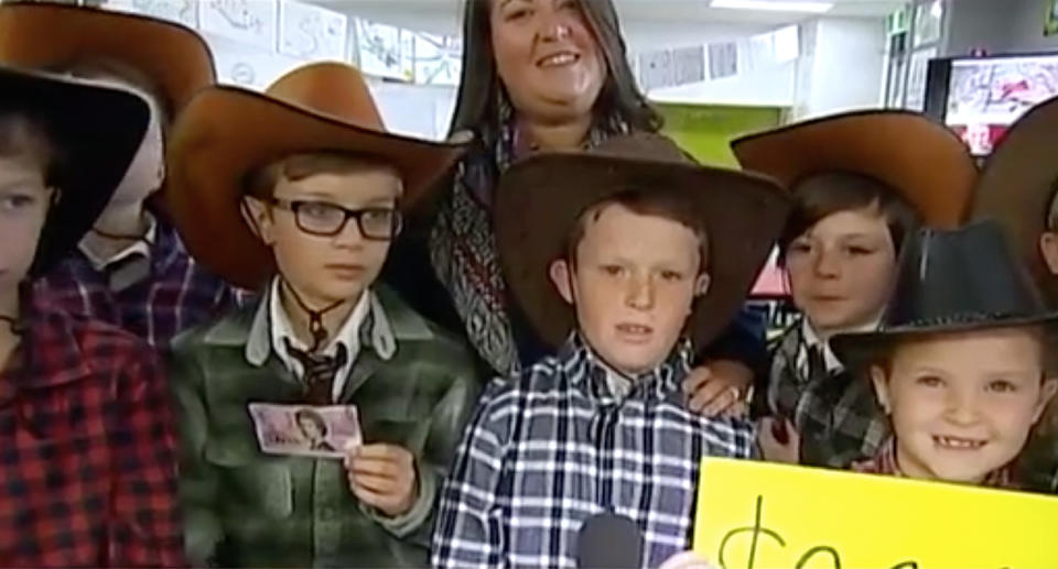 Jack decided the best way to raise funds was a dress up day across the nation where everyone involved donated $5. Source: Sunrise