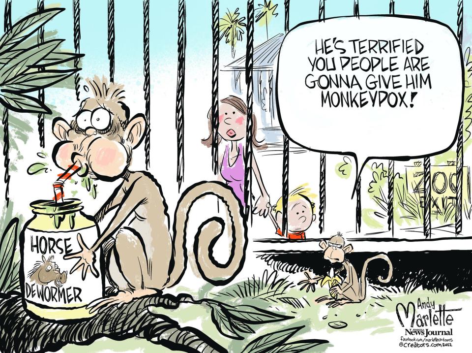 Marlette cartoon: Monkeypox?!?!