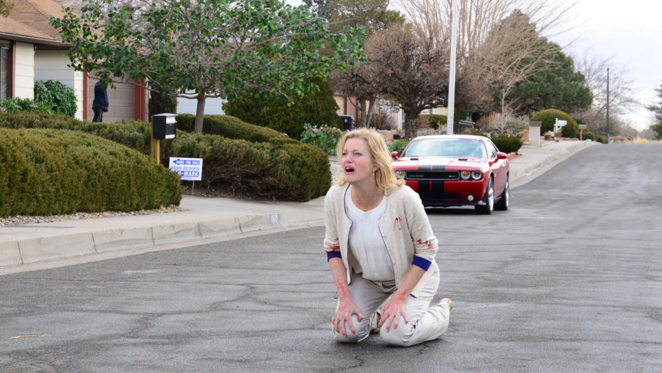 Anna Gunn as Skyler White in <em>Breaking Bad</em>‘s “Ozymandias.”