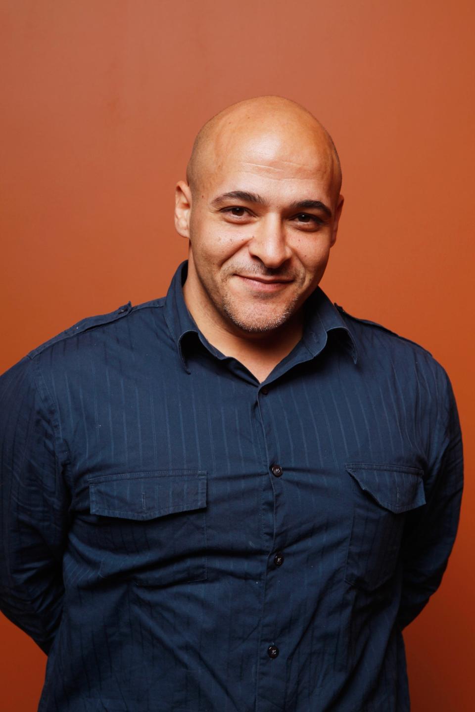 Actor Mike Batayeh of "Detroit Unleaded" poses at the Guess Portrait Studio during the 2012 Toronto International Film Festival on Sept. 10, 2012 in Toronto, Canada.