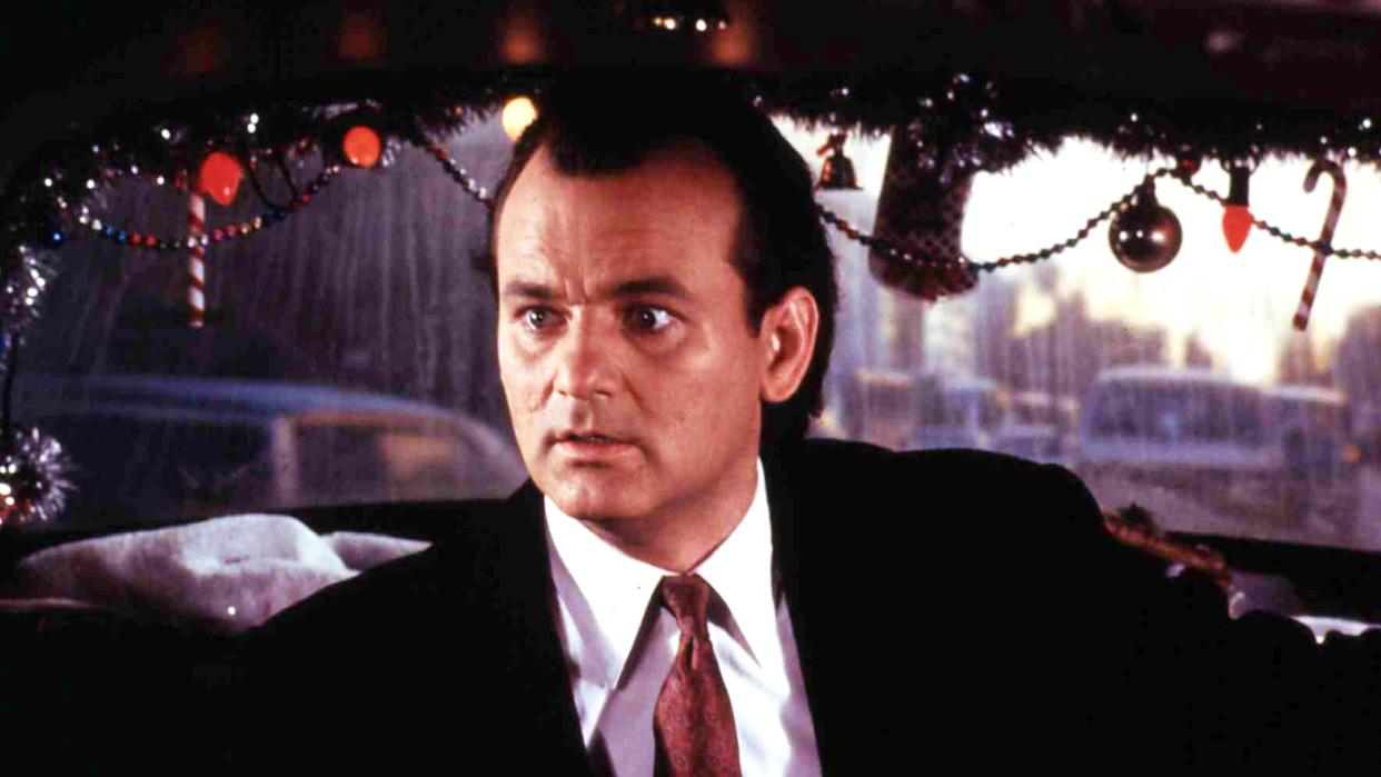  Bill Murray in Scrooged. 