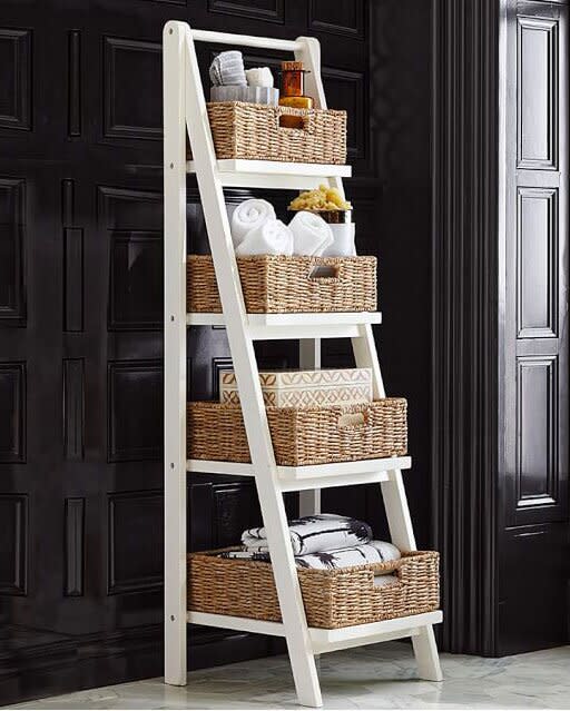 Pottery Barn "Ainsley" Floor Storage Ladder