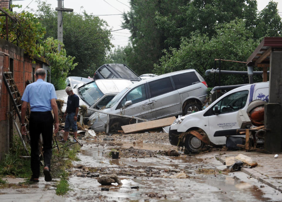 Macedonia hit by torrential rain and flooding