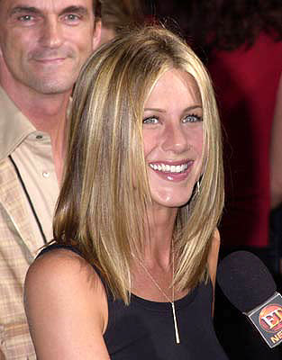 Jennifer Aniston at the Westwood premiere of Warner Brothers' Rock Star