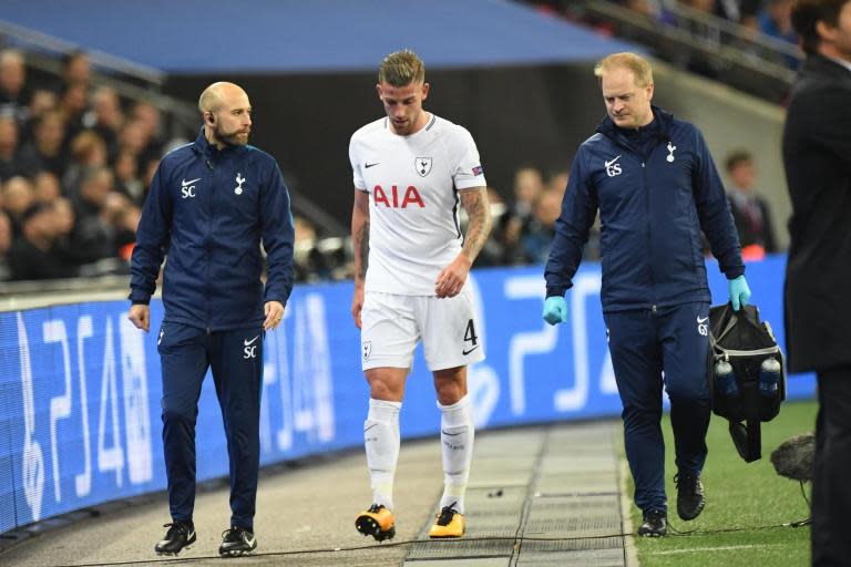 Toby Alderweireld recovering ahead of schedule and could make Tottenham return against Newport