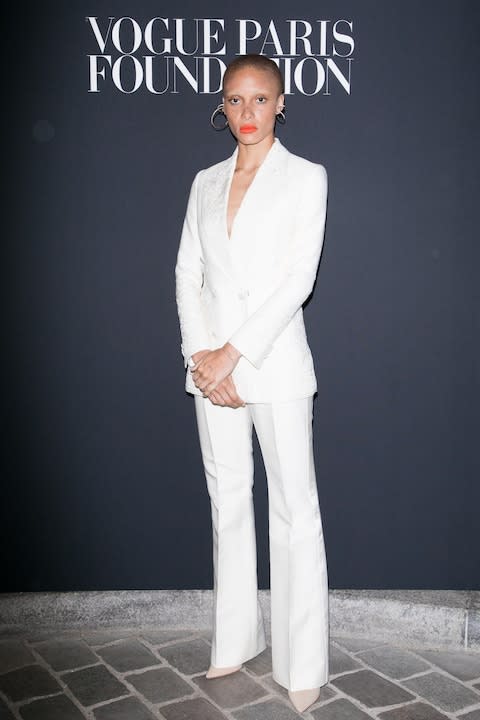 Adwoa Aboah suit - Credit: WireImage