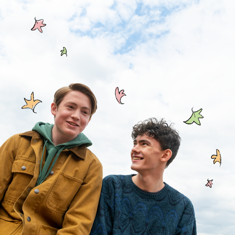 Nick (Kit Connor) and Charlie (Joe Locke) are British teens from two walks of life that fall head over heels for each other in Netflix's sweet rom-com, "Heartstopper."
