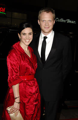 Jennifer Connelly and Paul Bettany at the LA premiere of Warner Bros. Pictures' Firewall