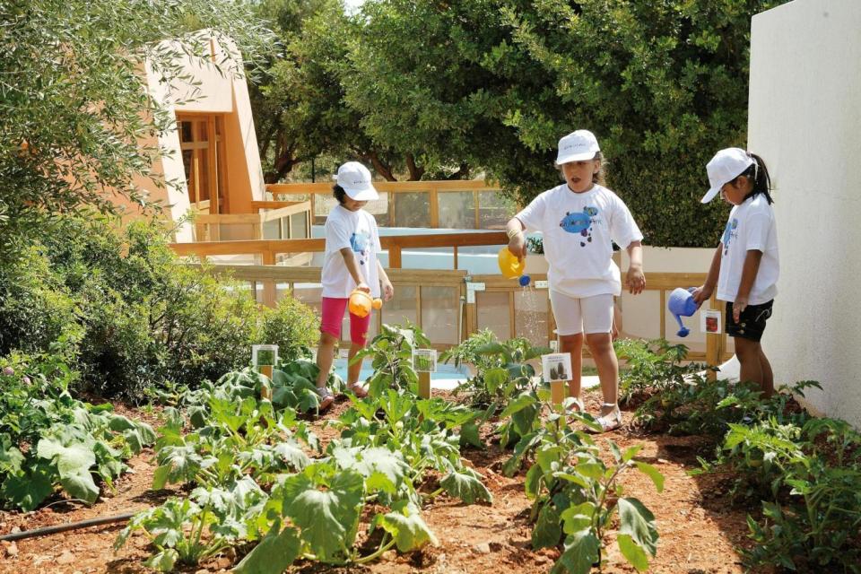 Children's play area at Porto Elounda (Porto Elounda)