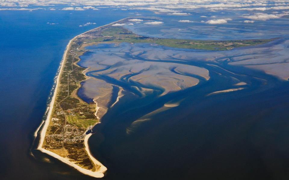 Germany's many beaches include the upscale island of Sylt, off the Wadden Sea National Park in the North Sea